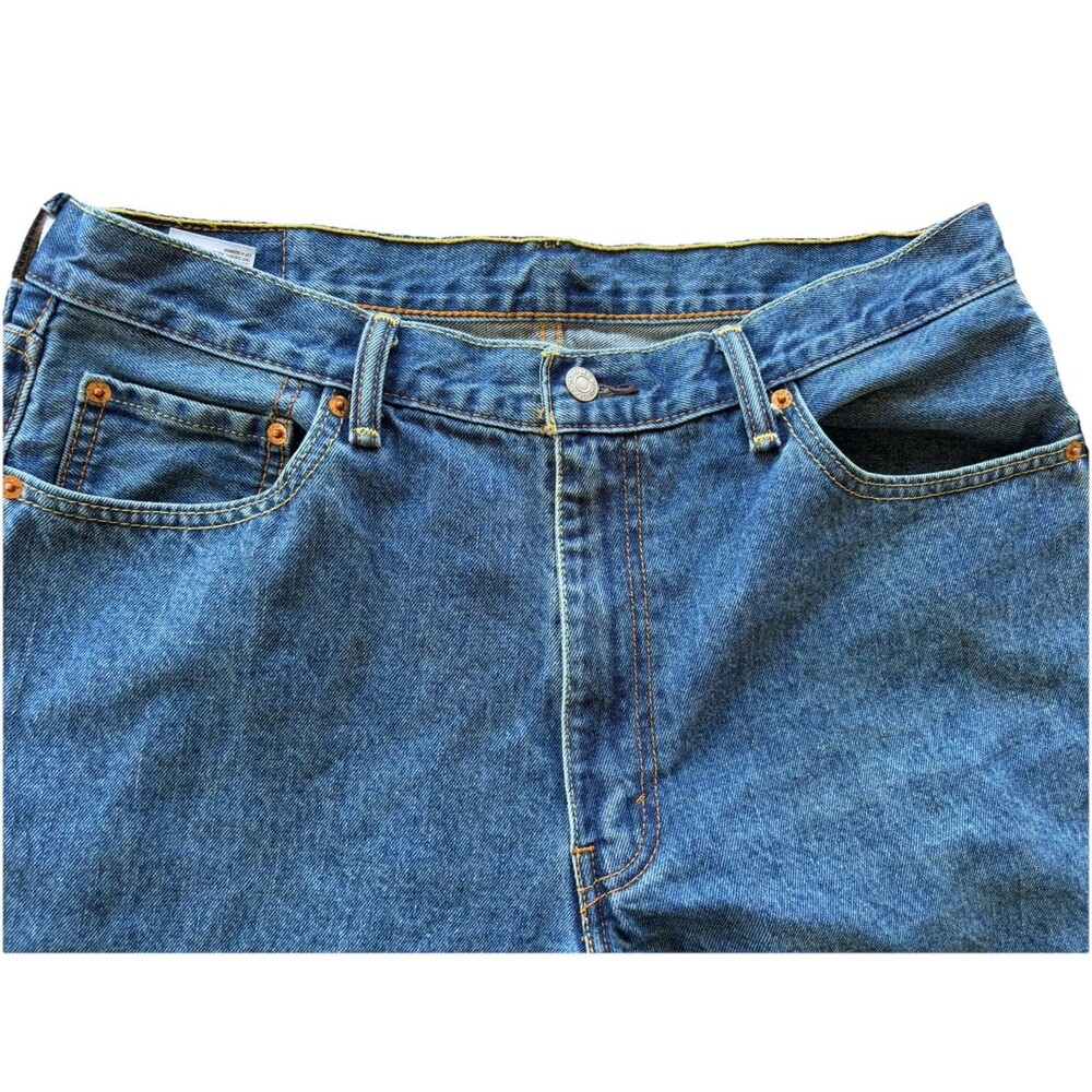 Levi’s 550 Jeans Mens 36x32 Relaxed Fit Medium Wash Straight Leg Denim - Picture 3 of 9